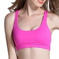 thumbnail image 4 of Viikei 2025 Bras Clearance Summer Fall Women's Plus Size Bra Women's Plus Size Ice Silk Cross Beautiful Back Yoga Fitness Sports Bra Underwear Women Vest, 4 of 9