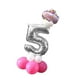 thumbnail image 1 of 32 Pulgadas Grandes De Helio Número Globo De Aluminio Decoración De Cumpleaños Número 0-9 Número 5 Gloria Conjunto de globos de números, 1 of 6