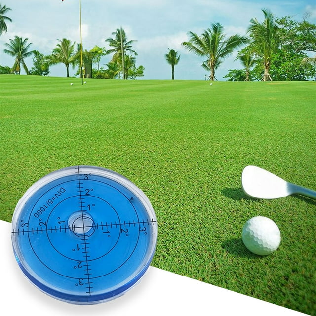 YAOMOBB Round Bubble Level High Precision Level Bubble Convenient Acrylic Golf Ball Round Bubble Level for Home Supply