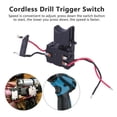 thumbnail image 3 of Speed Controller Trigger Switch Drill Bit Replacement 7.2V - 24V Black, 3 of 7