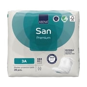 Abena San Premium Unisex Incontinent Pad 4.3 X 12.9 Inch 1000021305, 45, 196 Ct