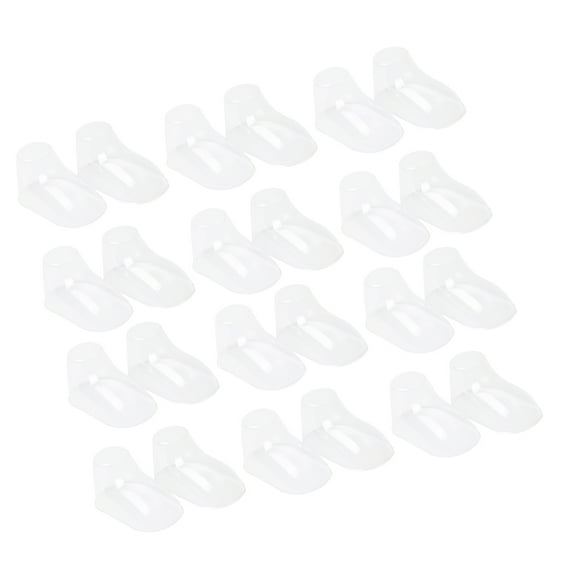 Raindrops 50 Pcs Baby Shoes Foot .00X4.00X3.80CM Transparent