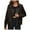Coffee, variant on Shwomsmer Women's Solid Zipper Turn Down Neck Suit Jacket PU Leather Jacket Coat Coat for Women Petite