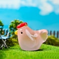thumbnail image 5 of Luminous DIY Glow in The Dark Resin Chicken Decor - Mini Hens for Dollhouse, Garden, Party & Home Night Light, Cute Glowing Poultry Ornaments, 5 of 6
