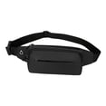 thumbnail image 3 of Riñonera Riñonera Riñonera Monedero Bolso impermeable Teléfono Titular de la llave Bandolera Bolsa de pecho para caminar Senderismo Escalada Trekking negro Salvador Riñonera, 3 of 10