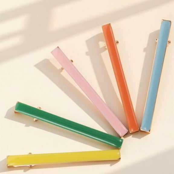 TOYMYTOY 5pcs Alloy Hair Clips For Women Bobby Pins Durable Hair Accessories For Travel And Everyday Use