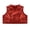 Red, variant on Aislor Kids Girls Shiny Metallic Gymnastics Crop Tops Sleeveless Mock Neck Tank Tops Workout Activewear