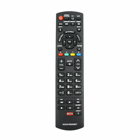 N2QAYB000827 Replaced Remote Control for Panasonic TC P50S60 TC-P55S60 TC-P60S60