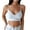 White, variant on Vedolay Womens Summer Tops Women's Summer Tank Tops Body Contour Sleeveless Crop Double Lined Yoga Shirts,White One Size