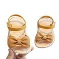 thumbnail image 1 of Baby Sandals Summer Baby Girls Solid Color Soft Sole Shoes, 1 of 6