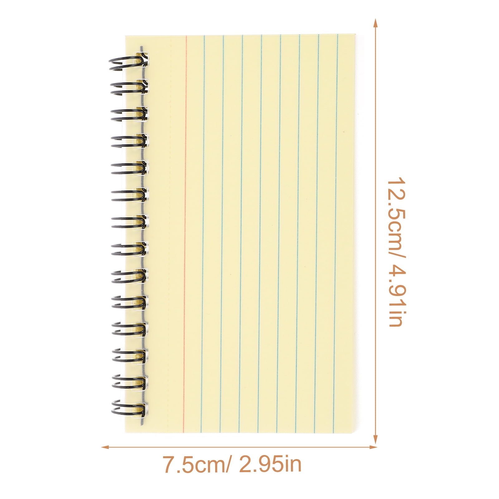 HOMEMAXS 12 pcs  Index Cards Mini Spiral Notepads Mini Spiral Notebooks Office Memo Notepads