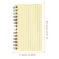 thumbnail image 5 of HOMEMAXS 12 pcs  Index Cards Mini Spiral Notepads Mini Spiral Notebooks Office Memo Notepads, 5 of 8