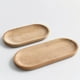 thumbnail image 5 of Naiovety para servir Utensilios de cocina Artesanía Forma ovalada Accesorios decorativos para el hogar Bandeja de alimentos Palé de almacenamiento Organizadores de utensilios de cocina 18*10 Naiovety HA067282-02, 5 of 6