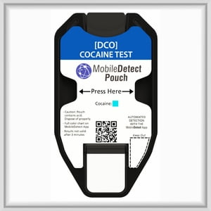 (1 pack) COC Cocaine Surface Drug Detection Kit with Mobile APP for easy results and (Best Drug Interaction App)