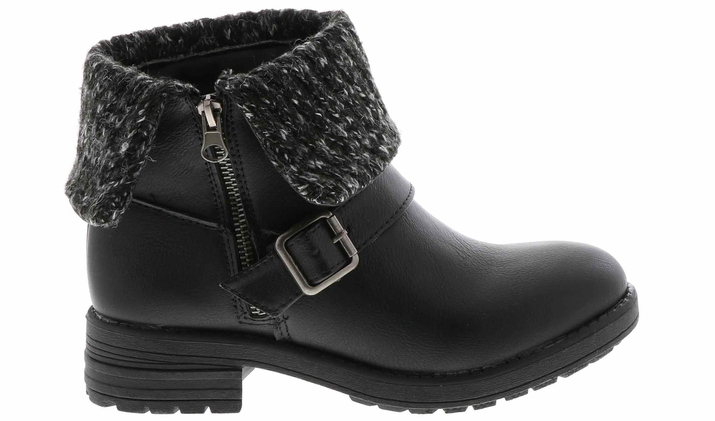 Unionbay Engineer Bootie Black in Size 