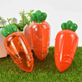 thumbnail image 5 of 5pcs Transparent Easter Plastic Carrots Candy Box Easter Gift Box Decorations C, 5 of 5