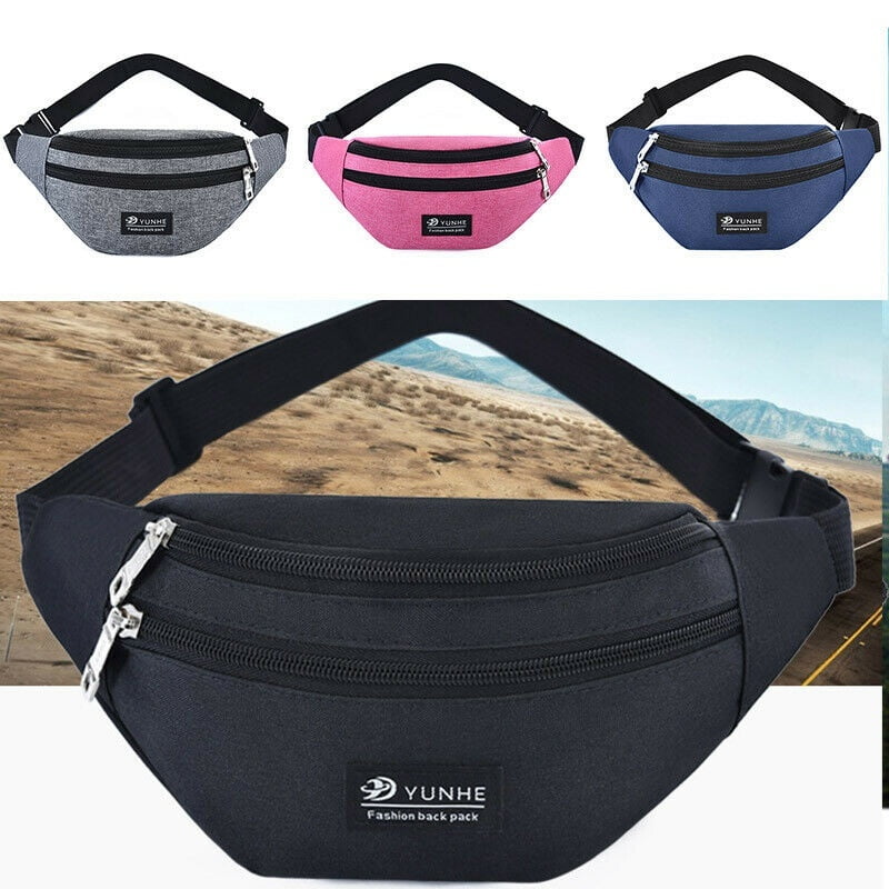 Unisex Waist Bag Chest Handbag Pack WaterProof Pouch Walmart Canada