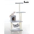 thumbnail image 1 of GleePet 59 in. Cat Tree  Silver Gray W Hammack, 1 of 1