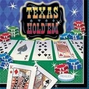 Texas Hold'em Lunch Napkins 16ct