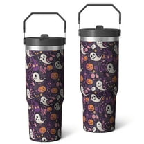 30oz Handheld Travel Tumbler with Handle – Double Wall Stainless Steel Insulated Cup, Flip Straw Lid, Leak-Proof & BPA-Free for Hot and Cold Drinks – Durable Coffee & Juice Mug Pink