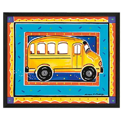 Timeless Frames School Bus Framed Art, 10x8