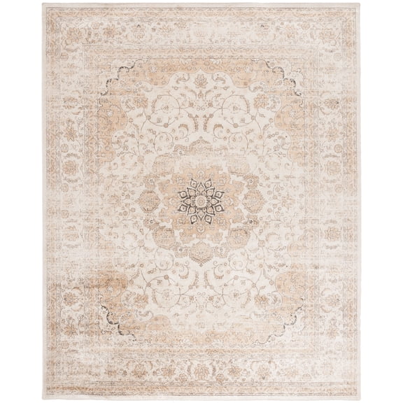 SAFAVIEH Atlas Coreen Oriental Area Rug, Ivory/Beige, 7'10" x 10'