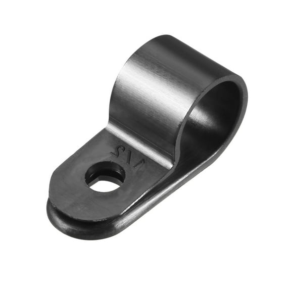 50Pcs Nylon R-type Cable Clamp Organizer Cord Clips for Wire Management 12.7mm