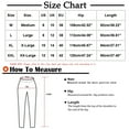 thumbnail image 3 of Plebaso Summer Cotton Linen Pants for Women Solid Color Elastic Waist Embroidered Cropped Trousers Ladies Casual Pants, 3 of 4