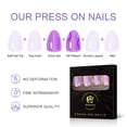 thumbnail image 3 of Espejo metálico iBeautying de Press On Nails, color morado y rosa, 24 unidades, 3 of 8