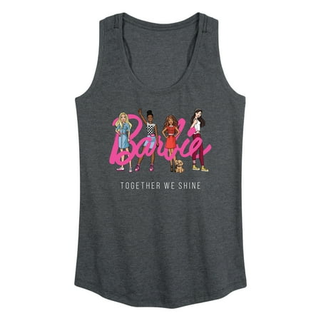 Barbie - Together We Shine - Women s Racerback Tank Top