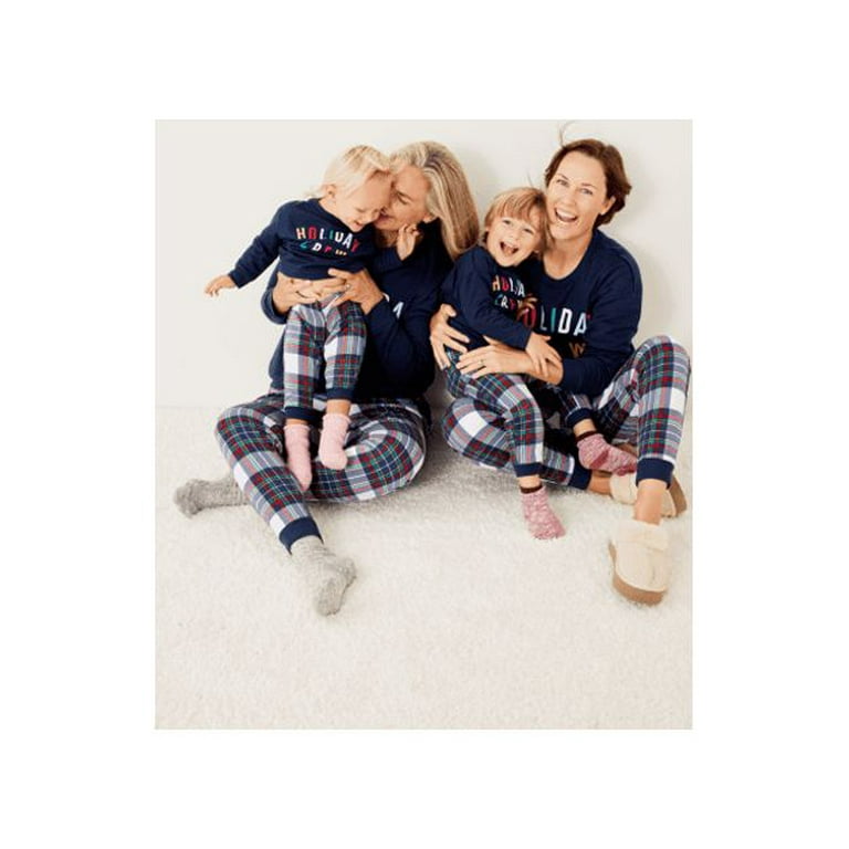 oelaio Daily Deals of The Day Prime Today Only Todays Daily Deals Matching  Pjs for Couples Sleepwear for Women Matching Christmas Pjs for Family Black