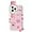 Pig, variant on Phone Case for iPhone 14 Pro Case, Kawaii Piglet Phone Cases 3D Silicone Cartoon Case Cute Case Soft Rubber Shockproof Protective Case for Women Girls (Pig with Donut)
