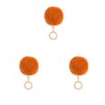 thumbnail image 4 of Advancent Fuzzy Ball Llavero Flexible Cómodo Encantador Llaveros Adorable Práctico Llaveros Mujeres para Niños Adultos Ancianos Estudiantes Naranja 8cm Type1 NO1 Advancent CBP393620, 4 of 5