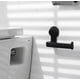 thumbnail image 5 of Portarrollos de papel higiénico autoadhesivo negro con ventosa para baño y cocina, absorción al vacío, pared sin clavos, resistente al agua, 5 of 5