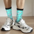 thumbnail image 6 of Rocae Seashell And Starfish for Adult Socks Casual Athletic Stretchy Loose Socks for Women Men Non-Slip Middle Tube Socks, 6 of 6