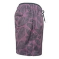 thumbnail image 4 of Traje de Baño Ocean Pacific para Hombre, Sustentable con Stretch Diseño Tropical Gris Oxford con Morado Talla M, 4 of 4