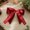 C, variant on Orangide Christmas Bow Decoration Red Wired Ribbon for Christmas Tree Wreath Door Wall Decor Holiday Party Home Styling