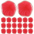 thumbnail image 1 of Buttons Plastic Red Clothing Accessories Coats 20Pcs 1.5X0.9X1In, 1 of 9