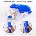 thumbnail image 4 of LQQBOX Cat Corner Scratcher Self Groomer, 2 Pcs Softer Cat Face Scratchers Wall Corner Grooming Massage Combs for Long & Short Fur Cats, 4 of 7