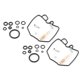 thumbnail image 5 of Reparación de carburador para Honda, 2 juegos Kit de reconstrucción de carburador de revisión de motocicleta Juego de reparación de carburador Elegante y moderno, 5 of 12