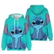 thumbnail image 2 of Sudadera con capucha para mujer de Kawaii Stitch, ropa deportiva de otoño e invierno con bonitos dibujos animados, ropa de manga larga unisex estampada a la moda, 2 of 5