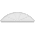 thumbnail image 3 of Ekena Millwork 82"W x 27-3/8"H x 2-3/4"P Segment Arch 4 Spoke Architectural Grade PVC Combination Pediment, 3 of 7