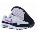 thumbnail image 4 of Nike Air Max 1 BG GS Girls Shoes Size 6.5, Color: White/Fuschia Dream, 4 of 5