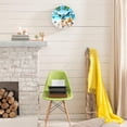 thumbnail image 4 of Wall Clocks Battery Operated, Mid Century Atomic Black Cat Silent Non Ticking Decorative Indoor Outdoor Wall Clocks for Living Room Kitchen Bedroom Bathroom 12", 4 of 6