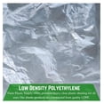 thumbnail image 6 of - Clear Plastic Sheeting - 3 mil - (4' x 100') - Thick Plastic Sheeting, Heavy Duty Polyethylene Drop Cloth Vapor Barrier Covering, 6 of 7