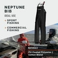 thumbnail image 4 of Grundens Mens Neptune 509 Black Commercial Fishing Bib Pants Brand New, 4 of 6