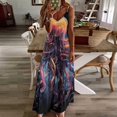 thumbnail image 3 of Octopus in The Mysterious Ocean Sleeveless Dress Woman Fashion Long Dresses Women's Summer Suit Dress Summer 2025 Women, 3 of 7