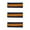 BLUE /GOLDEN YELLOW / RED, variant on Couver Unisex Terry Striped Basketball Headband Sweatband, Purple/Gold, 3 Pieces