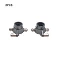 thumbnail image 4 of ZheElen 2pack/lot Aluminium Alloy Upgrade Rear Steering Hub Carrier For 1/28 Wltoys K969 Metal Upgrade Rear Steering Cup For RC titanium, 4 of 6