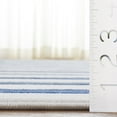 thumbnail image 4 of Safavieh Groove Lynwood Striped Area Rug, Ivory/Blue, 5'3" x 7'6", 4 of 10